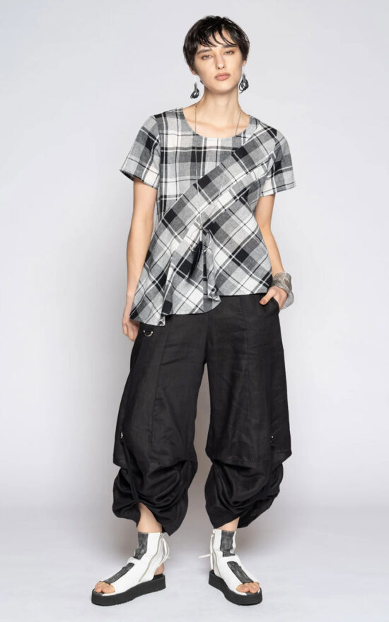 Arya Top Check product photo.