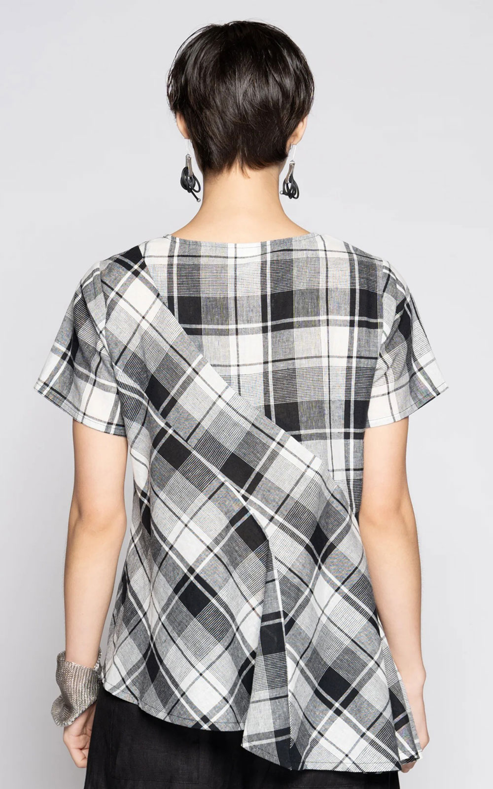 Arya Top Check product photo.