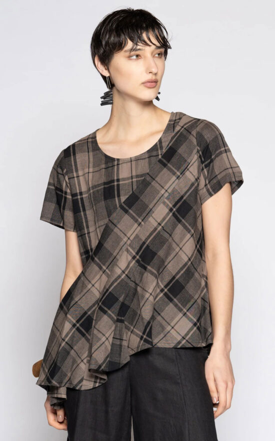 Ayra Top Check product photo.