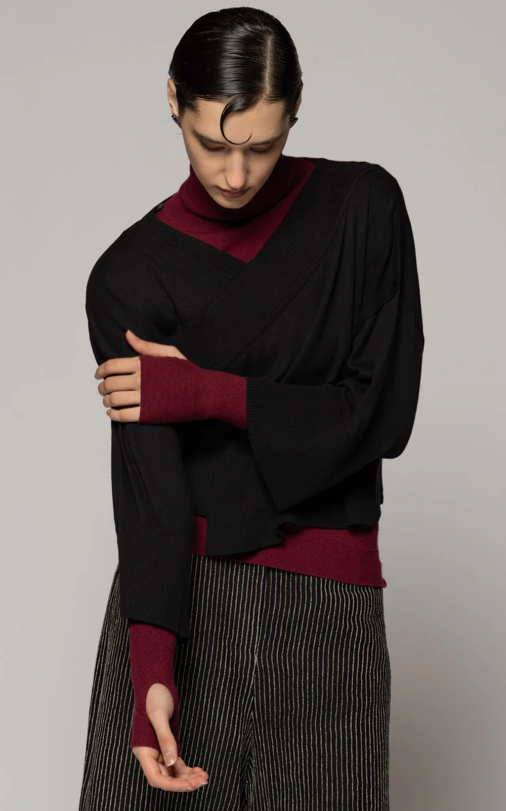 Casa Knit Top product photo.