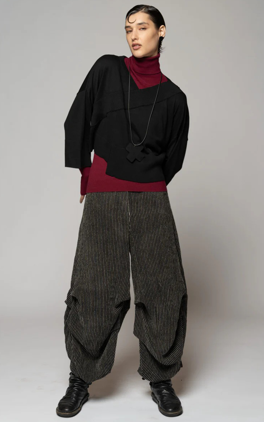 Casa Knit Top product photo.