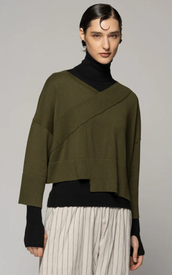 Casa Knit Top product photo.