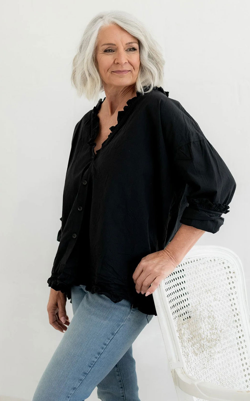 Tully Shirt Cotton Poplin product photo.