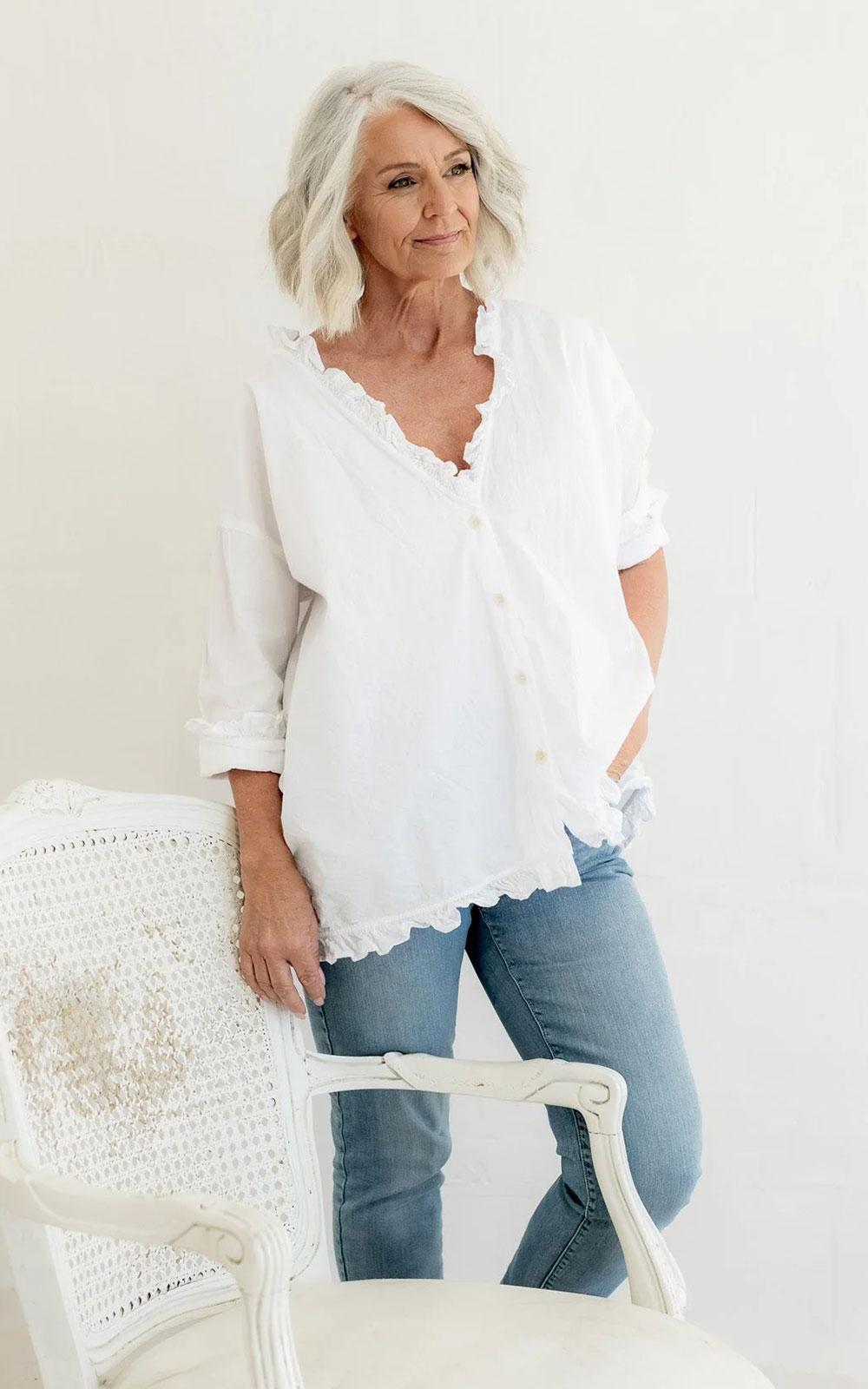 Tully Shirt Cotton Poplin product photo.