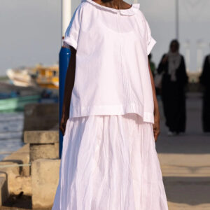 Tutu Slip Long Cotton Organdy
