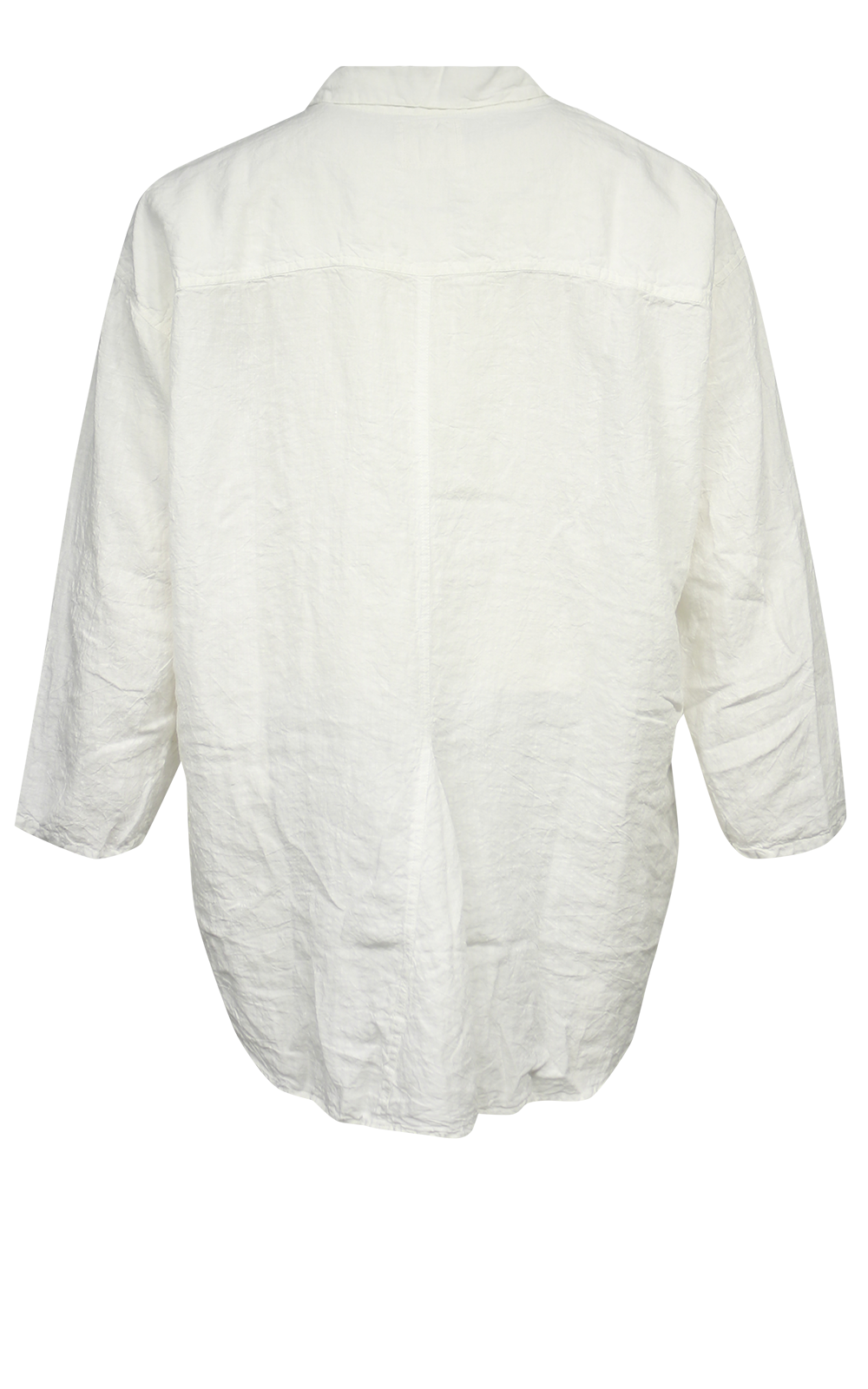 Tuxedo Shirt In Linen product photo.