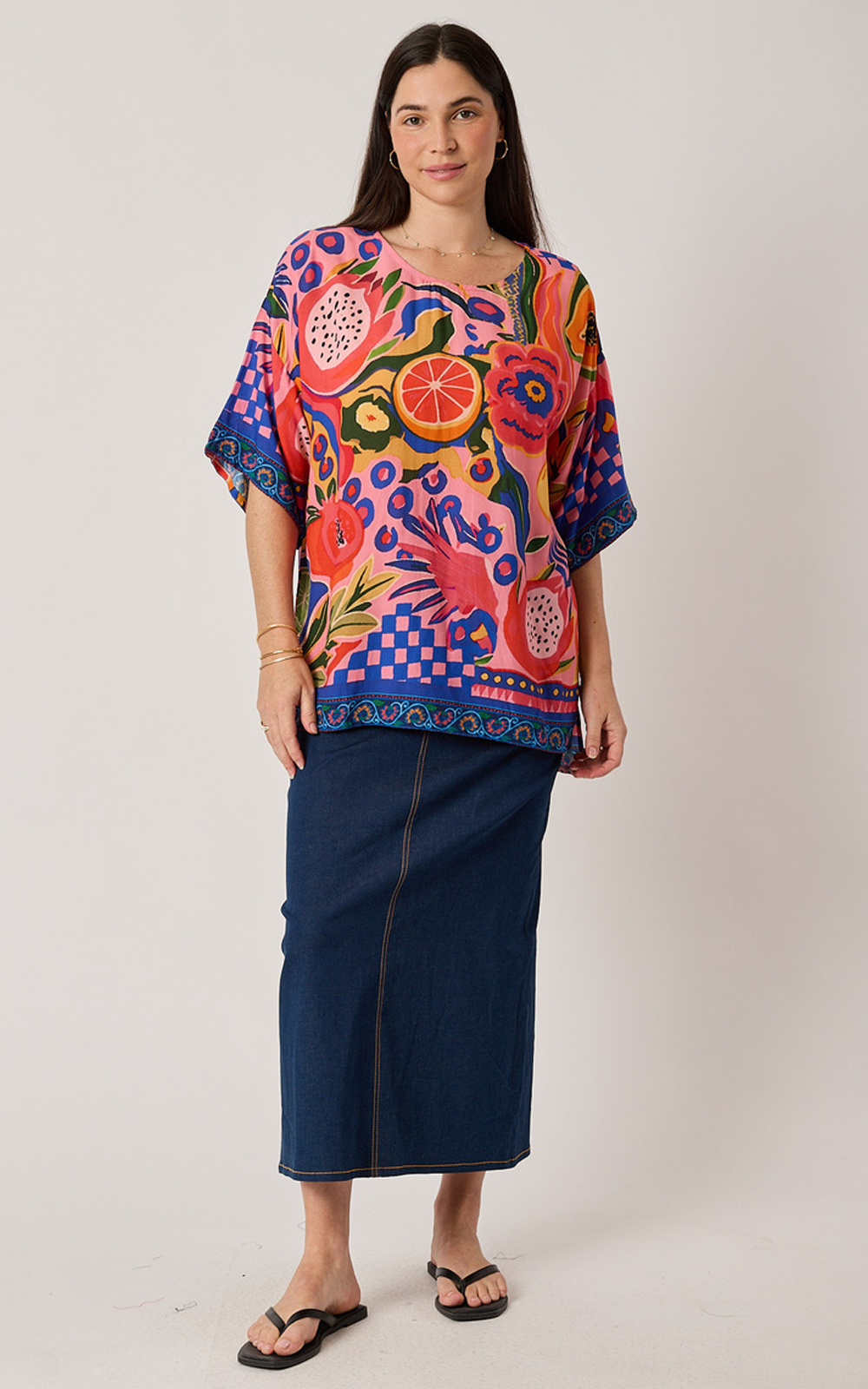 Violina Wide Tee product photo.
