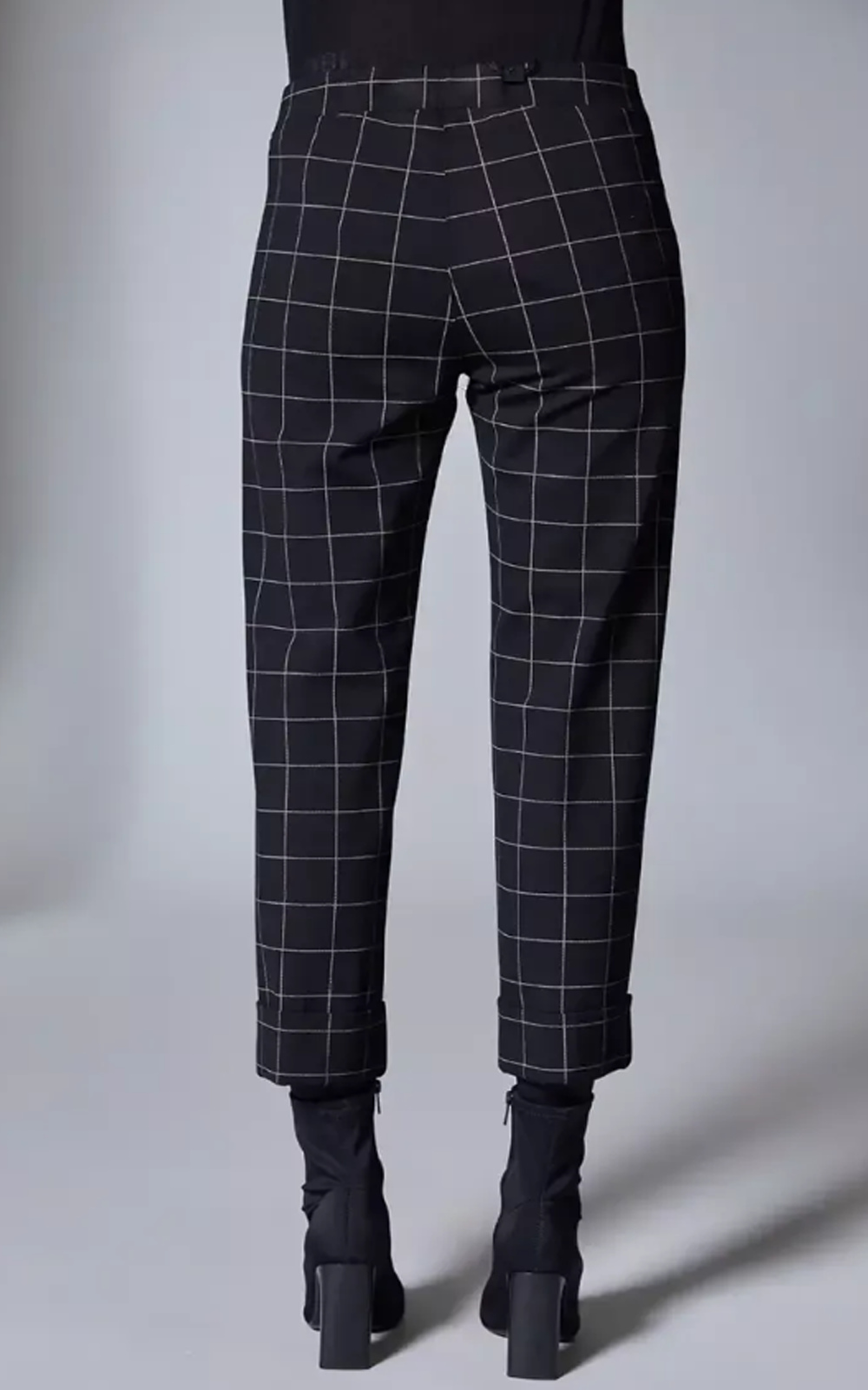 Window Pane Check Trouser product photo.