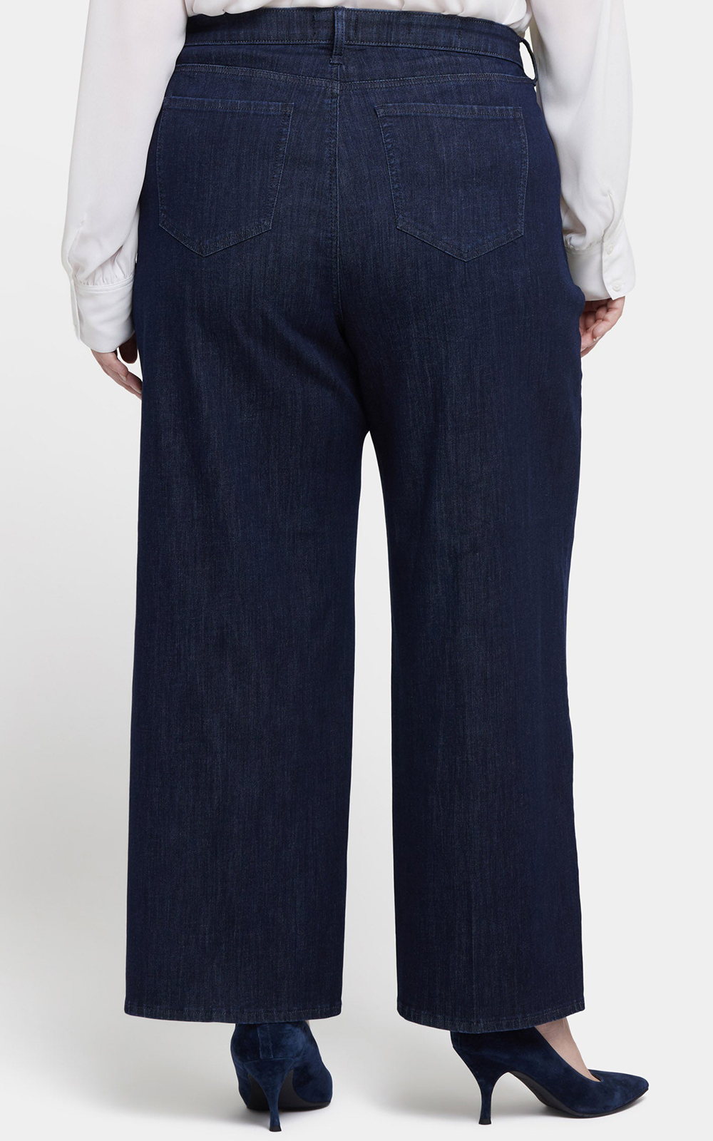 Womens Teresa Wide Leg Ankle With Pleats product photo.