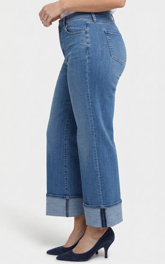 Womens Teresa Wide Leg Wide Cuff product photo.