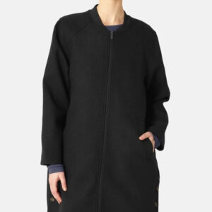 A Line Wool Coat