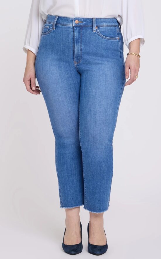 Womens Billie Mini Boot Ankle Hi-rise Jean product photo.