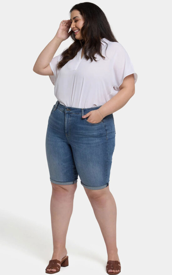 Womens Briella Short Roll Cuff  product photo.
