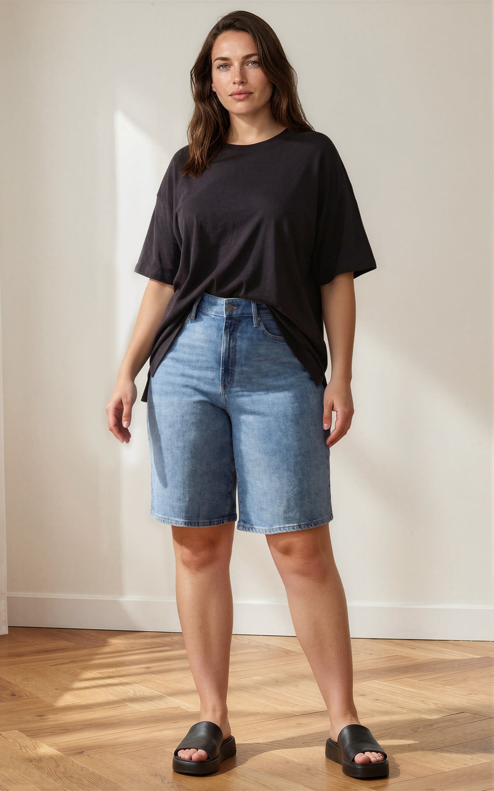 Womens Lilly Shorts product photo.