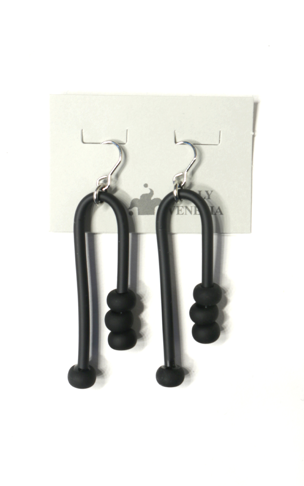 Bead Upside Down Earrings product photo.