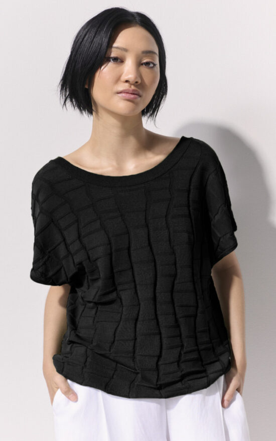 Two Way Textured Knit product photo.