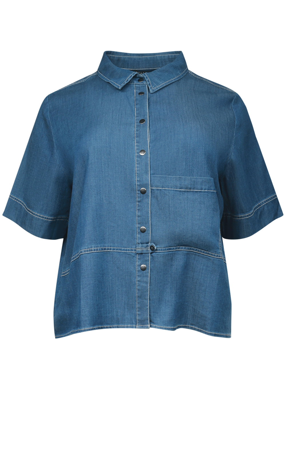 Daydrift Denim Shirt product photo.