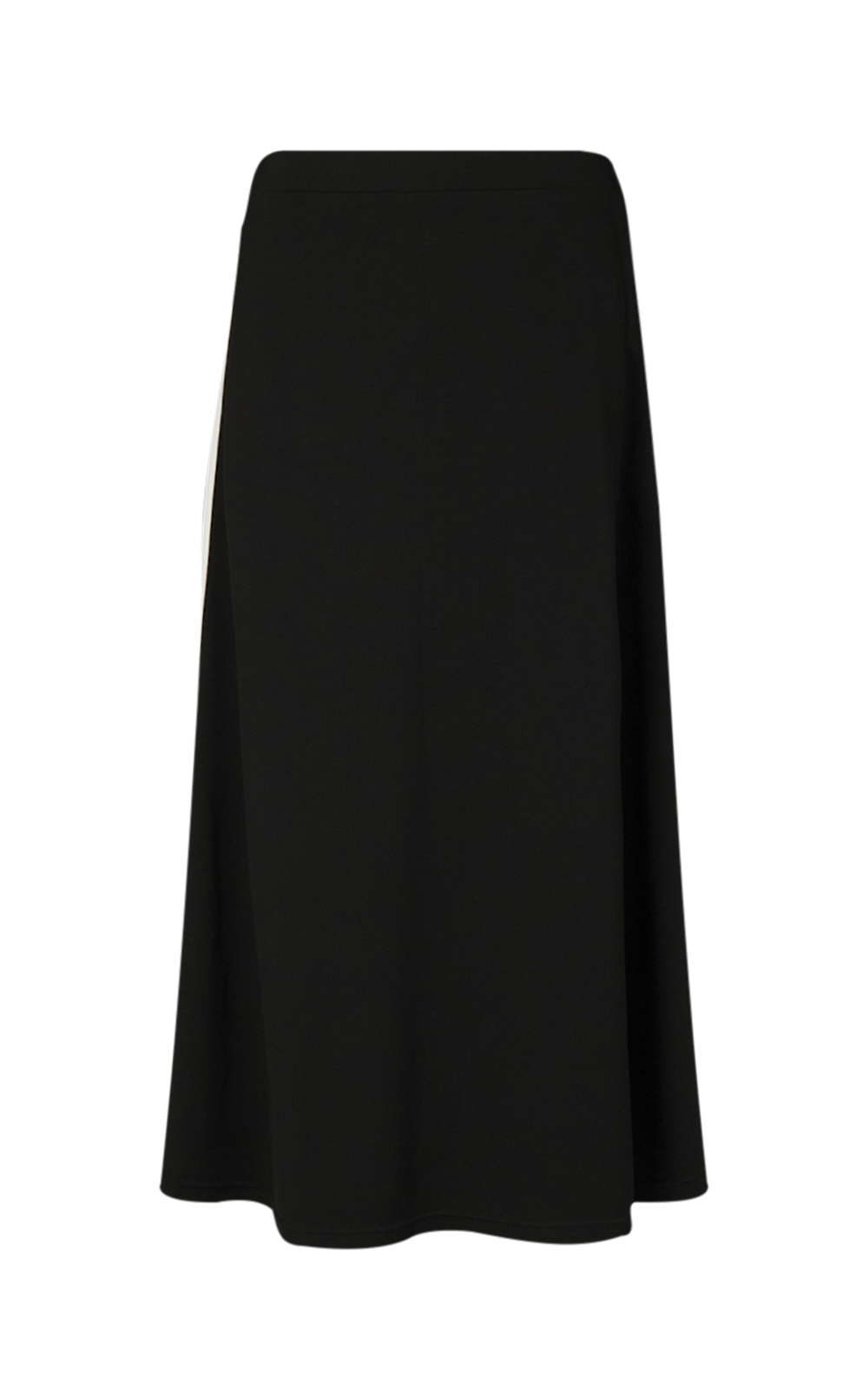 Twin Stripe Ponte Skirt product photo.