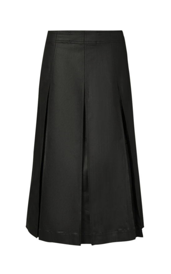 Wax Coated Skirt product photo.