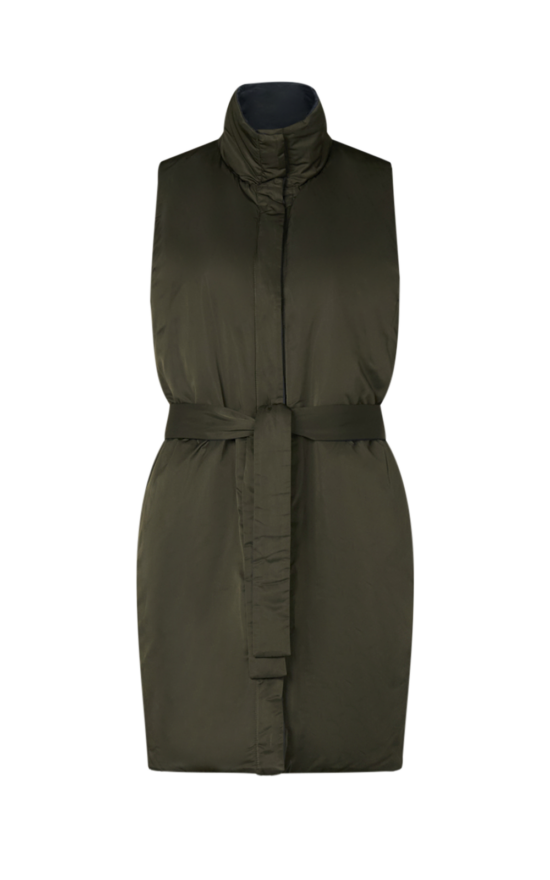 Reversible Belted Vest  product photo.