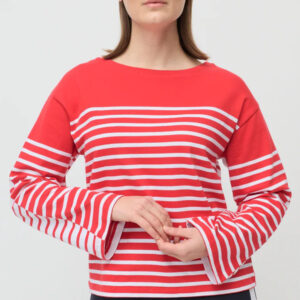 Two Way Stripe Sweat