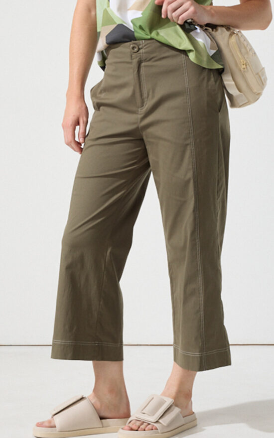 Essential Wide Leg Pant product photo.