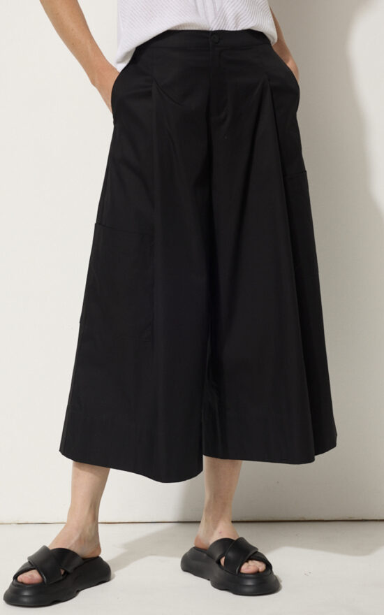 Deep Pleat Pocket Pant product photo.