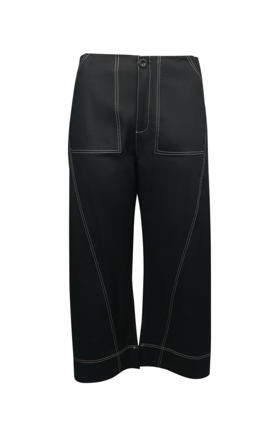 Essential Wide Leg Pant product photo.