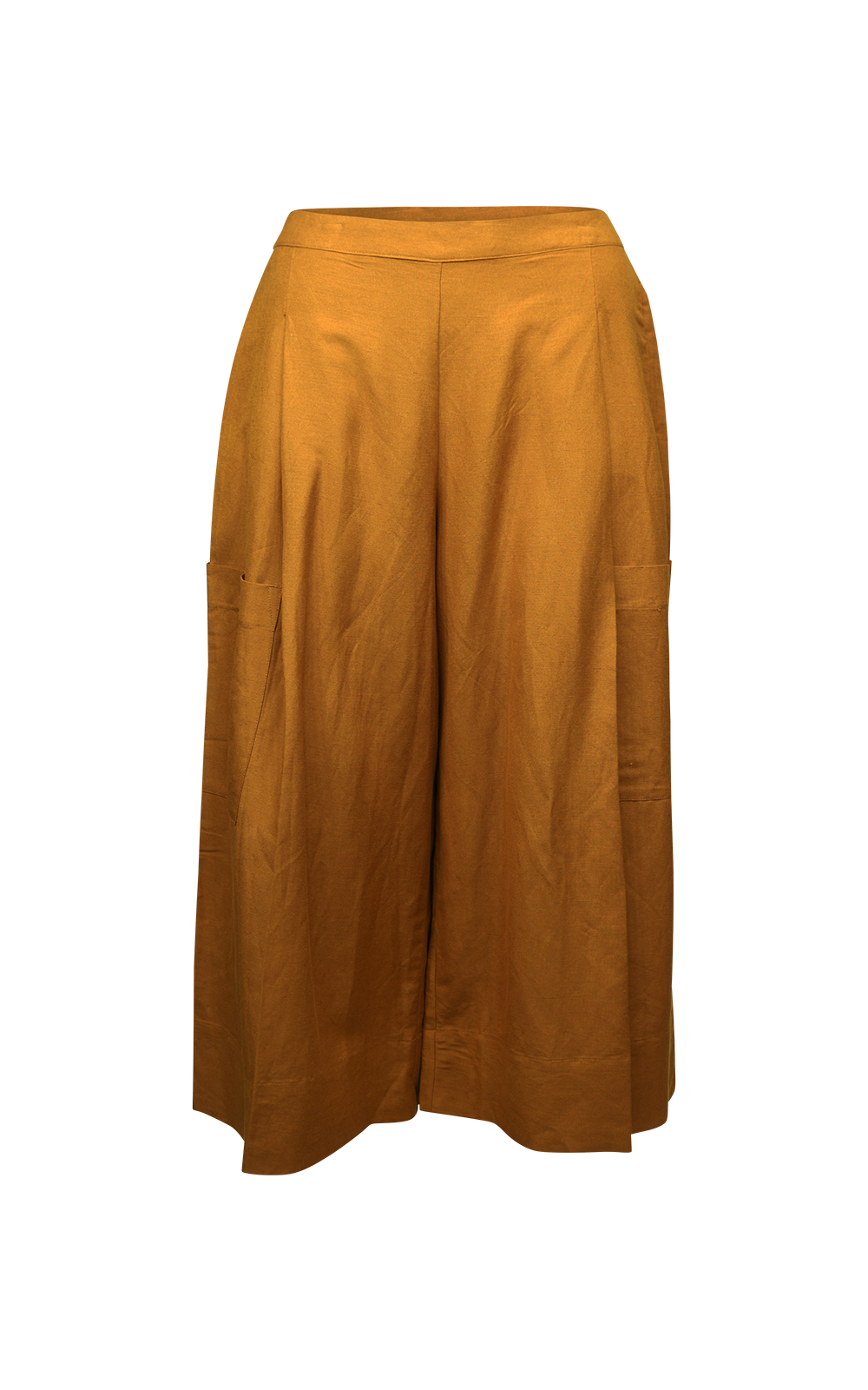 Deep Pleat Pocket Culotte product photo.