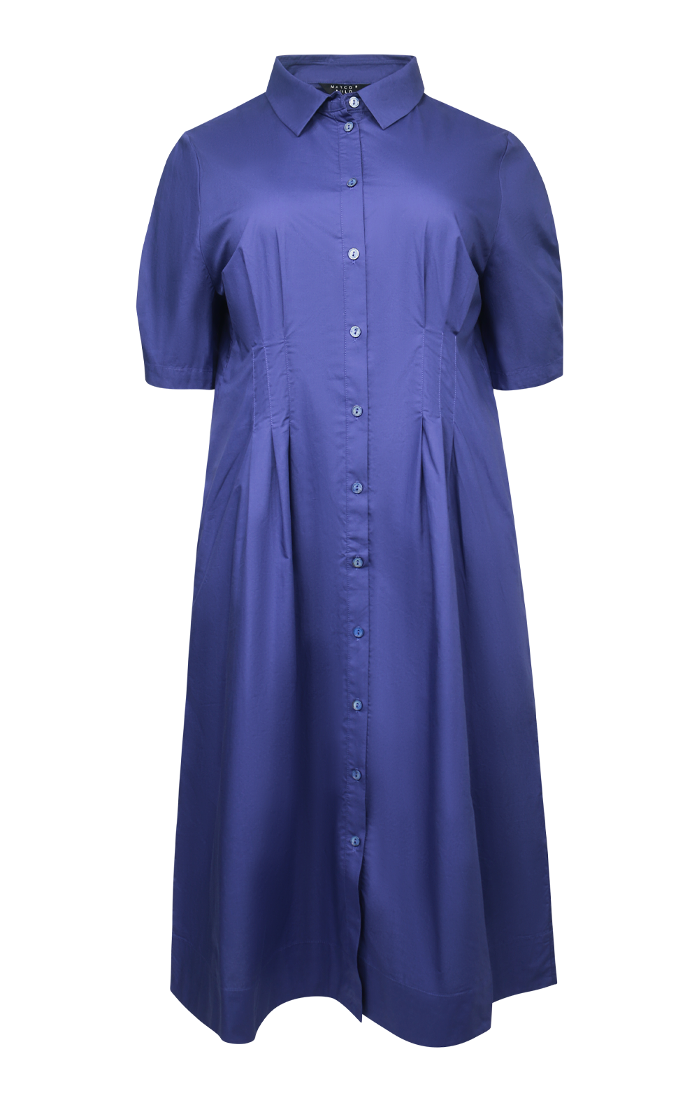 Poplin Shirtdress product photo.