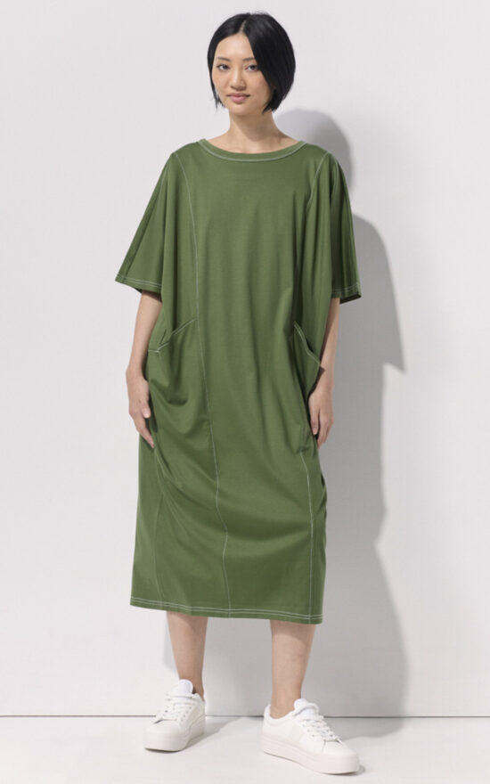 Cocoon Dress product photo.