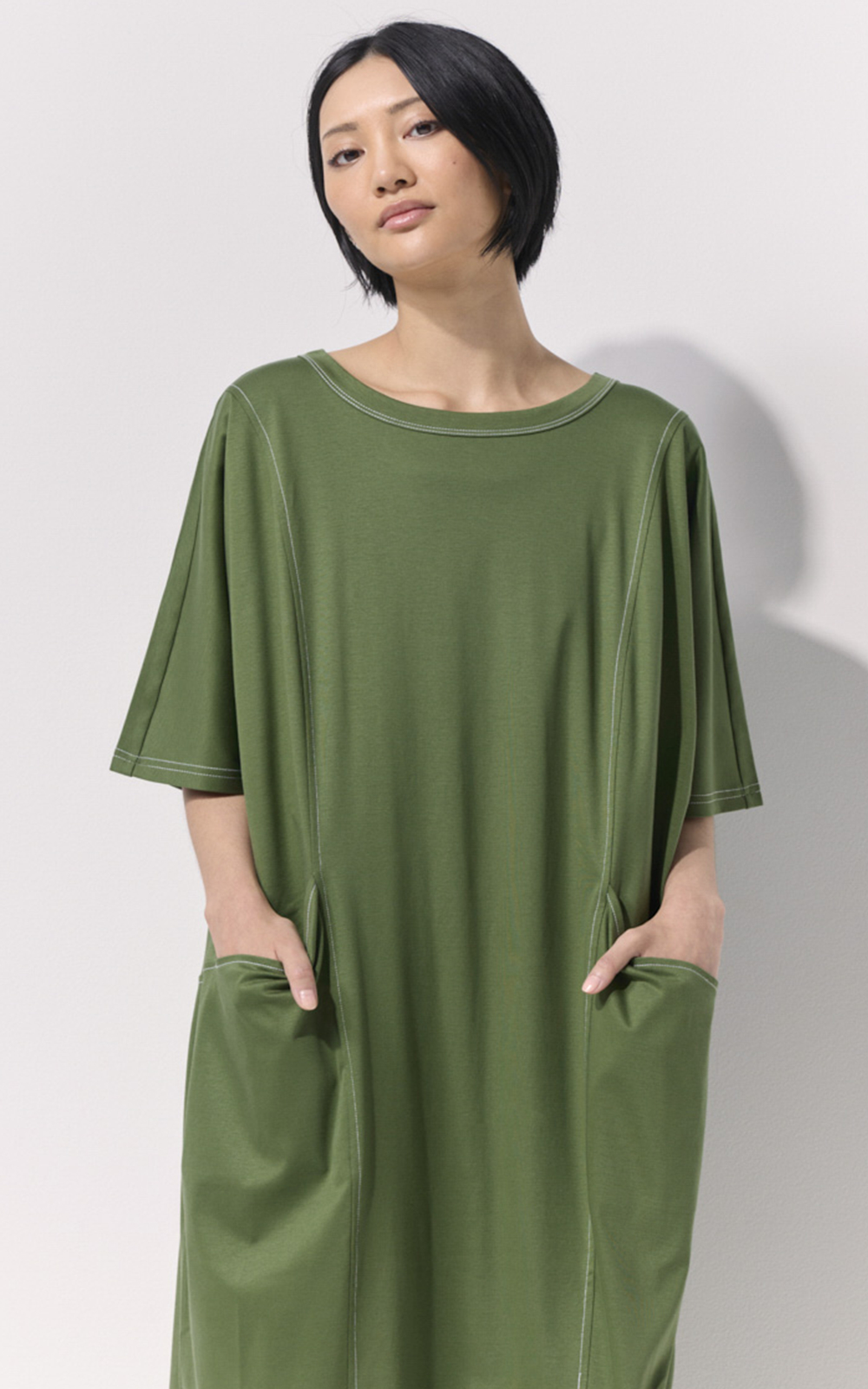 Cocoon Dress product photo.