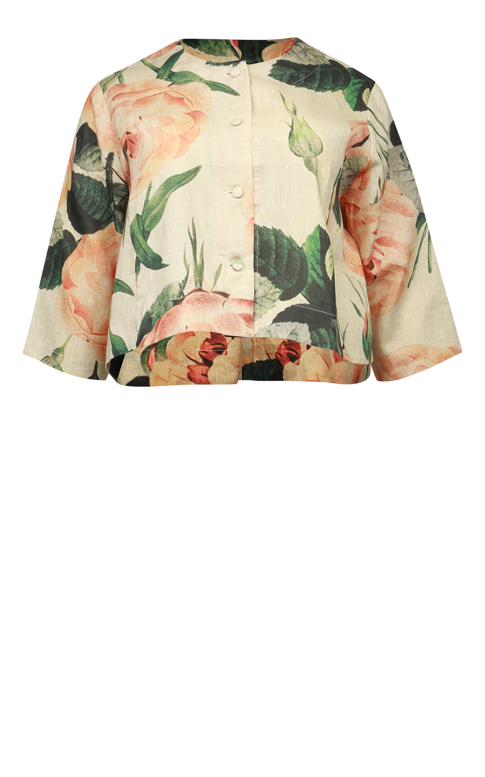 Roses Birdie Jacket 3/4 Slv product photo.