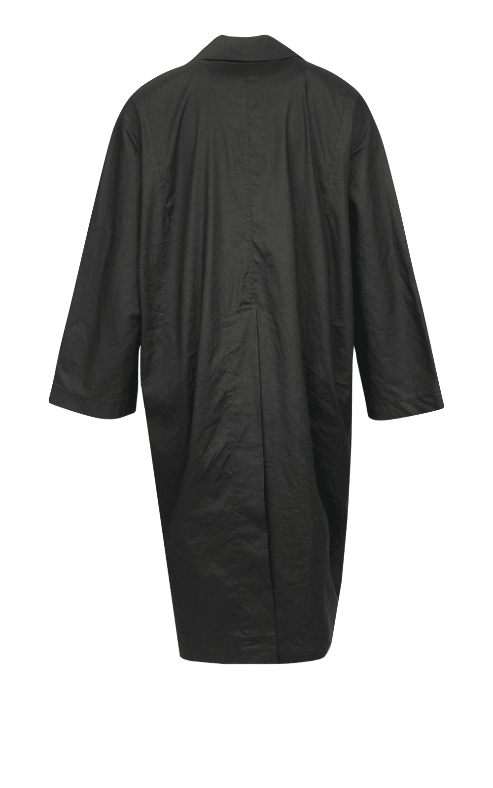 Stretch Linen Dolman Coat product photo.