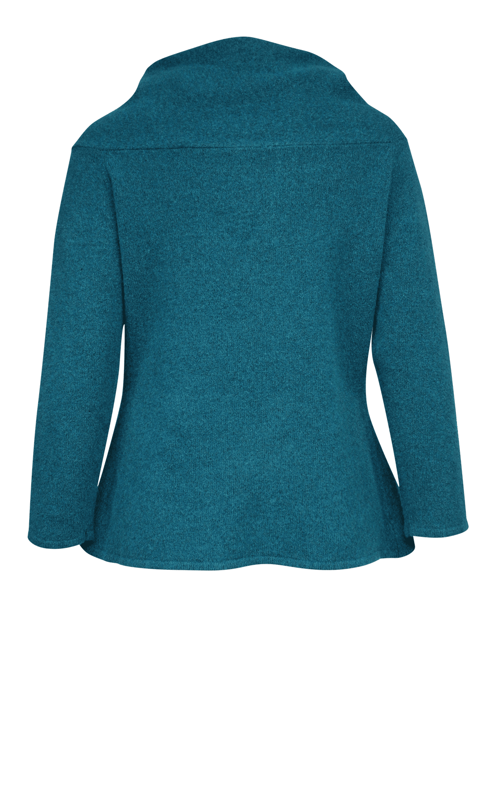 Felt Collar Cardigan product photo.