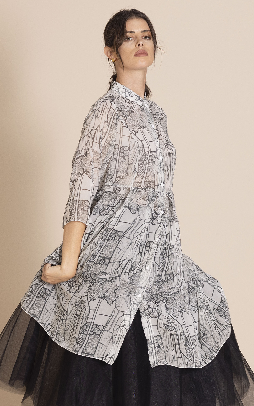 Barefoot In The Park Molly Coat product photo.