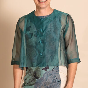 Silk Organza Birdie Jacket