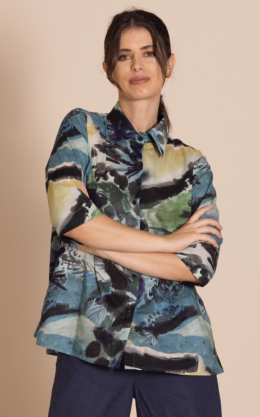 Park Life Trapeze Shirt product photo.
