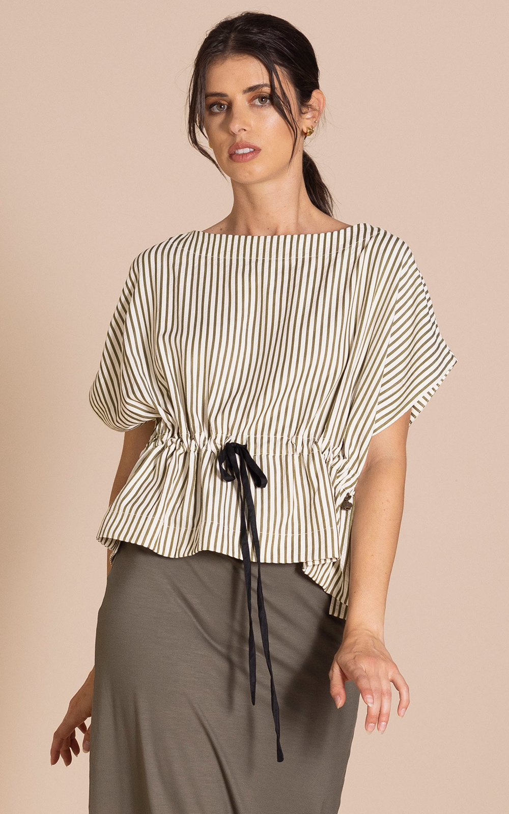 Candy Stripe Tableau Top product photo.