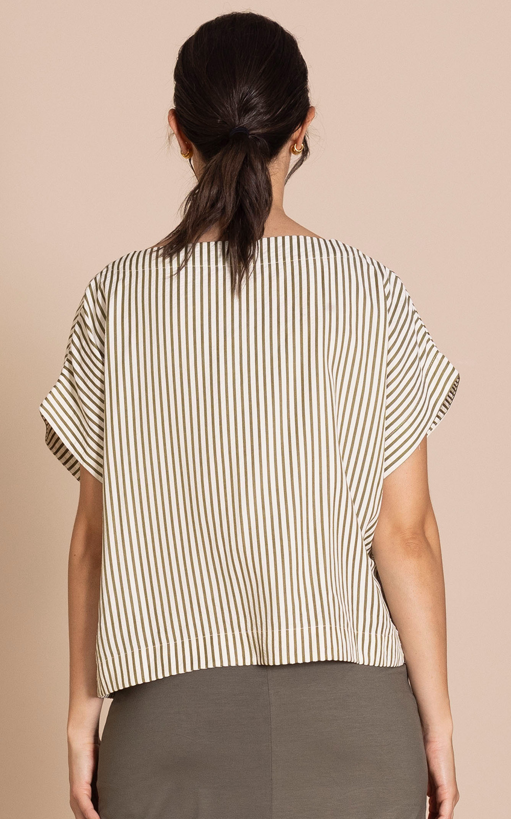 Candy Stripe Tableau Top product photo.