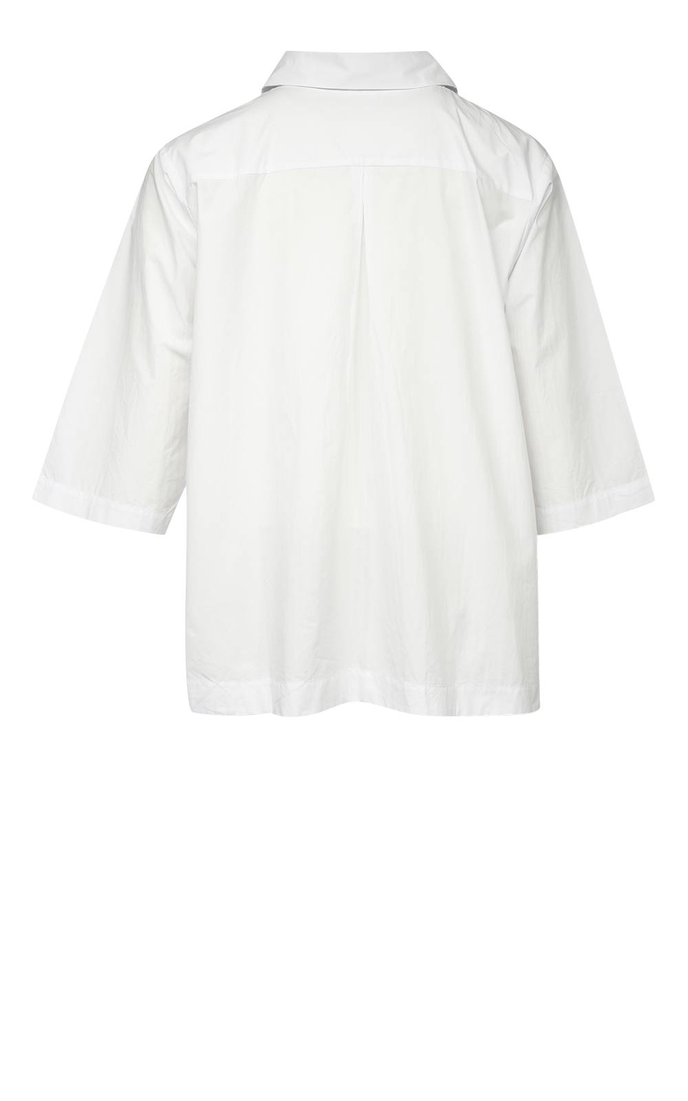 Embroidered Leaf Trapeze Shirt product photo.