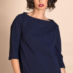 Tabinet Pleat Tee Top