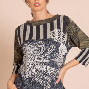 Stripes Easy Audrey Tee