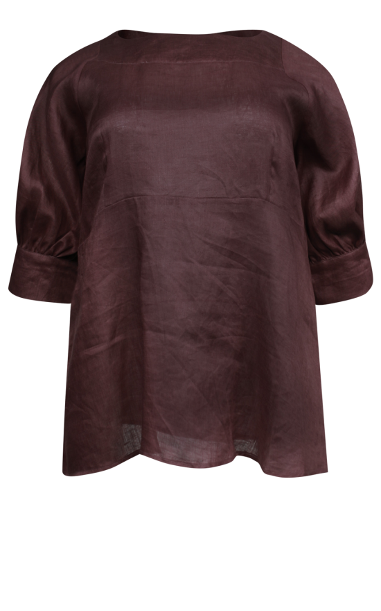 Linen Joseph Top product photo.