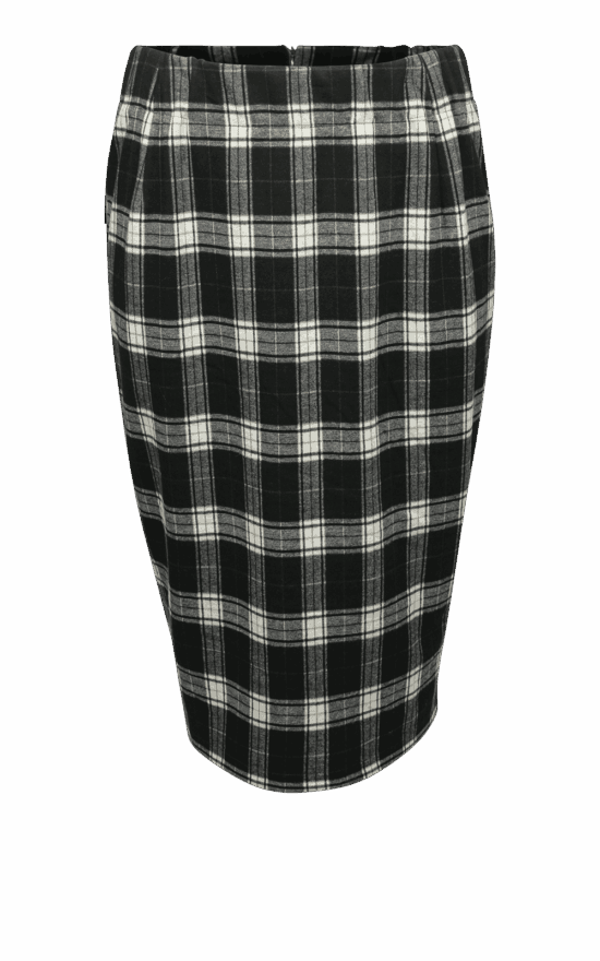 Tartan Monroe Skirt product photo.