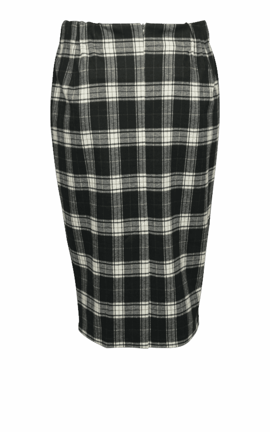 Tartan Monroe Skirt product photo.