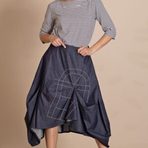 Denim Origami Skirt
