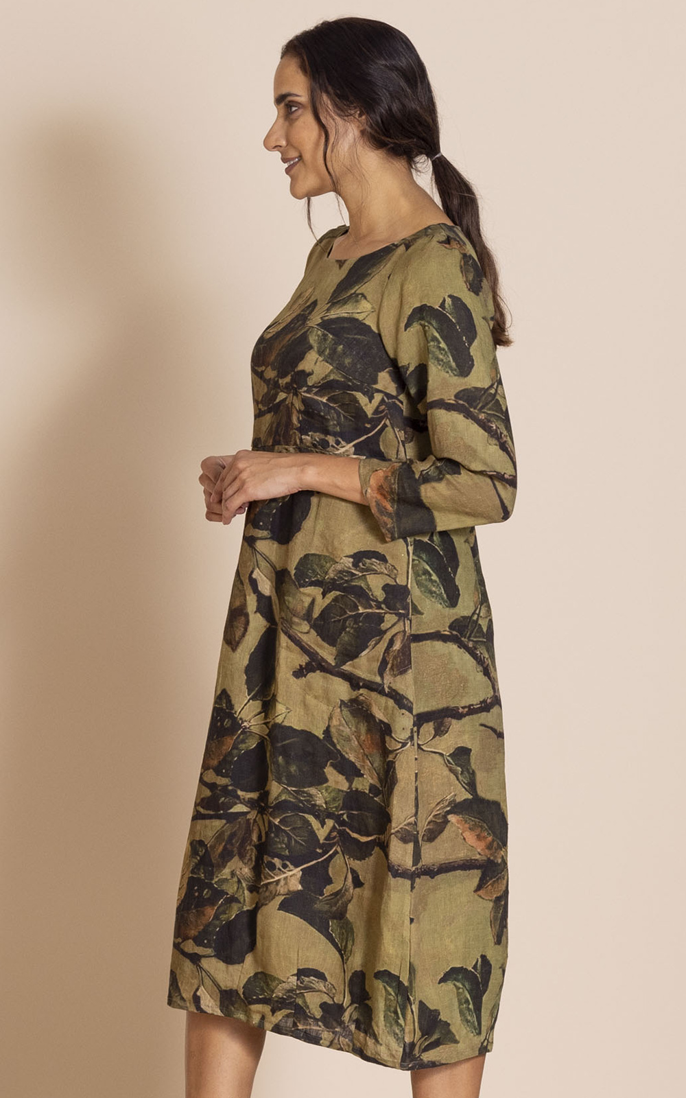 Apple Leaves Romance Dress product photo.