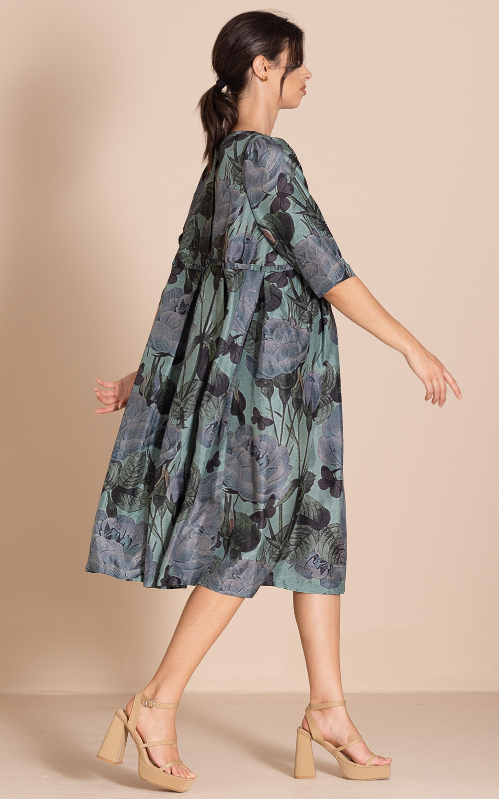 Butterfly Molly Dress product photo.