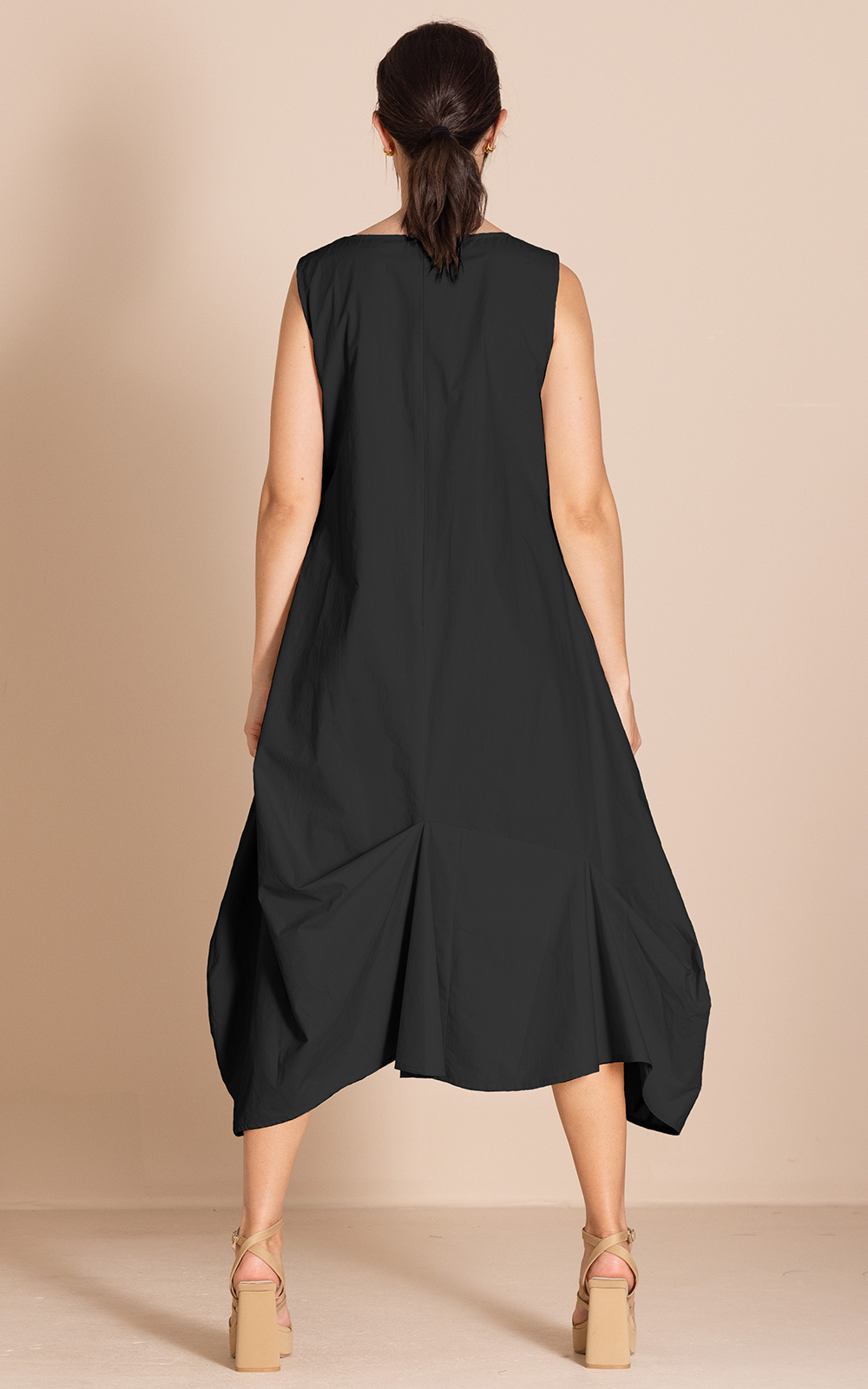 Pima Origami Dress product photo.